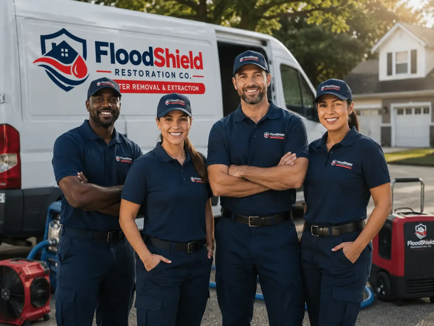 Flood Damage Restoration company in Huntly, VA